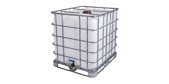 Деионизированная дистиллированная вода в кубах 1 м³